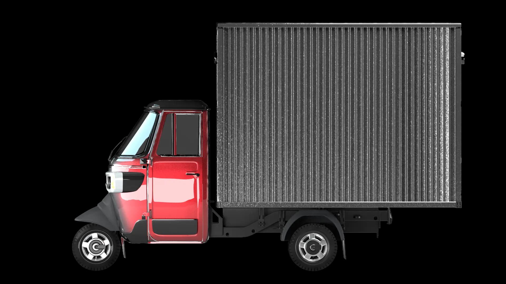 Suncharge Solar Auto — Container body