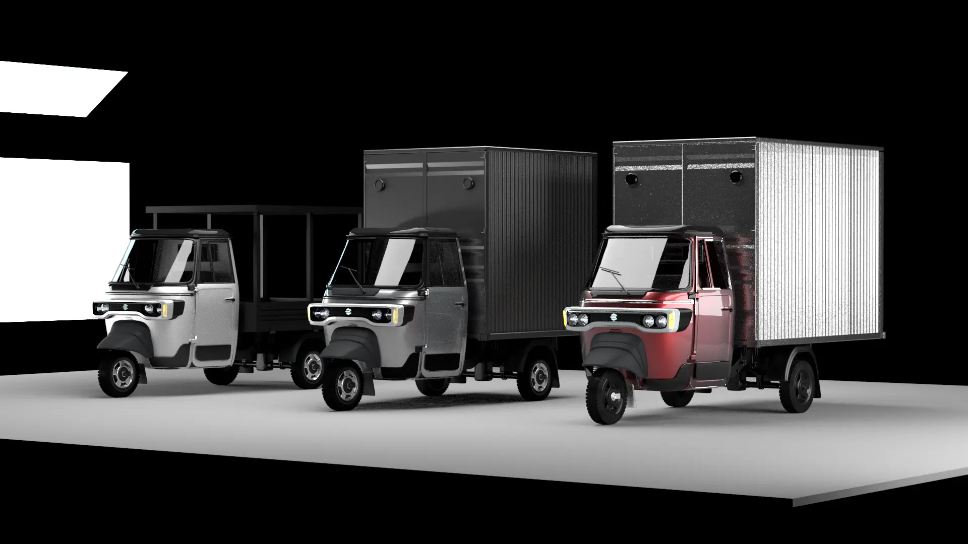 Suncharge Solar Auto — The line-up